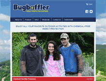 Tablet Screenshot of bugbaffler.com